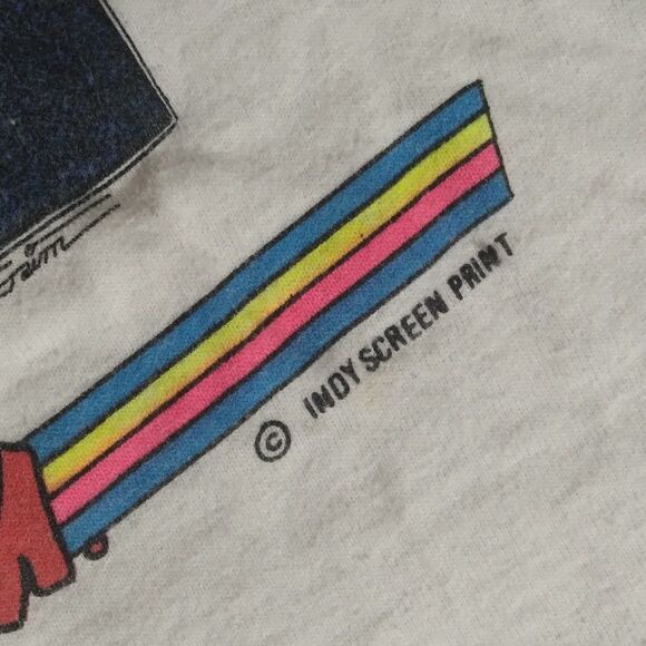 Vintage Al Unser Jr. Indy Car World Series Champion 1990 Tank Top - Picture 4 of 7